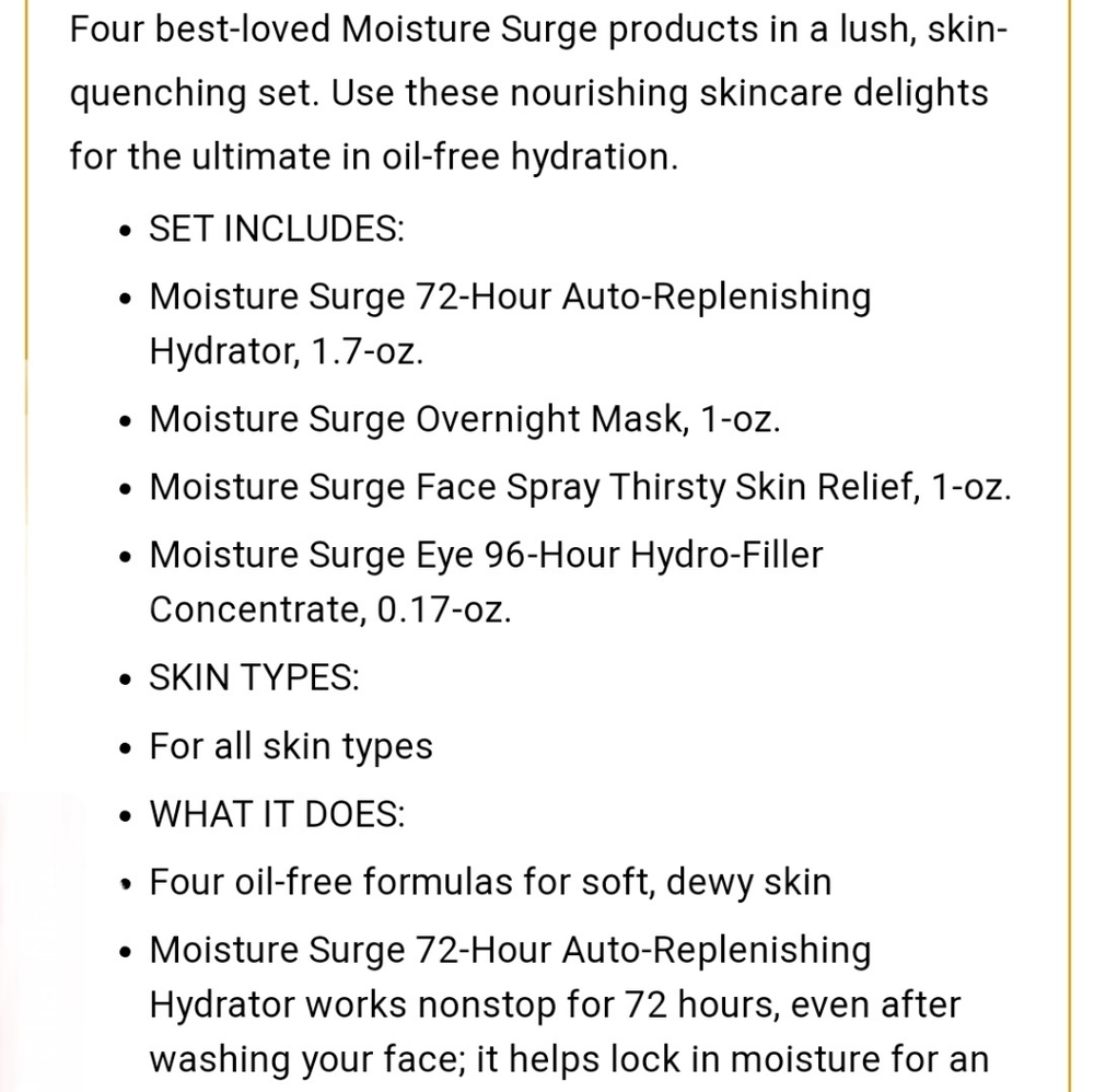 Clinique Moisture Surge Set - Picture 9 of 10